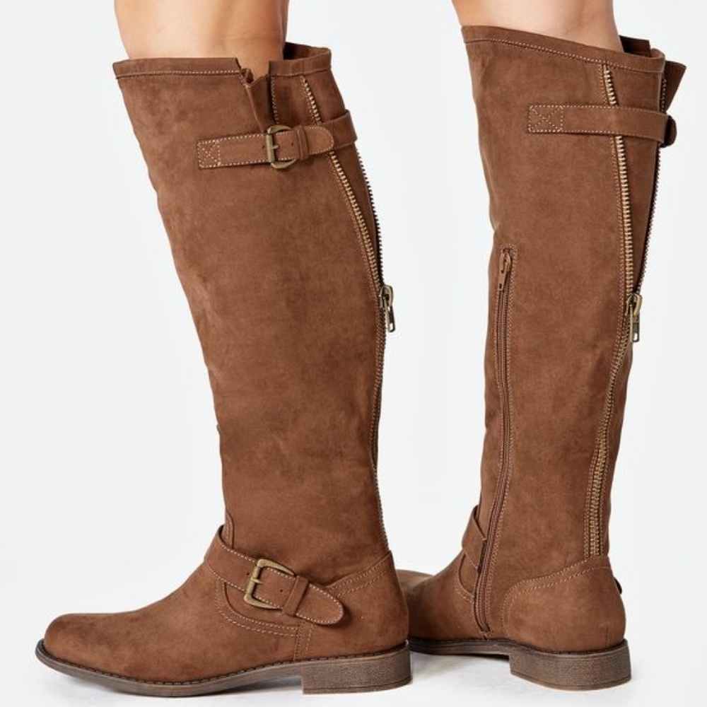 Just Fab Bayley Wide Calf Boots